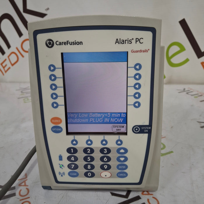 CareFusion Alaris 8015 Small Screen POC Infusion Pump