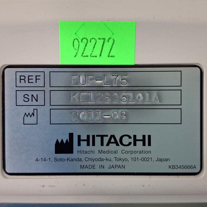 Hitachi EUP-L75 Linear Array Transducer