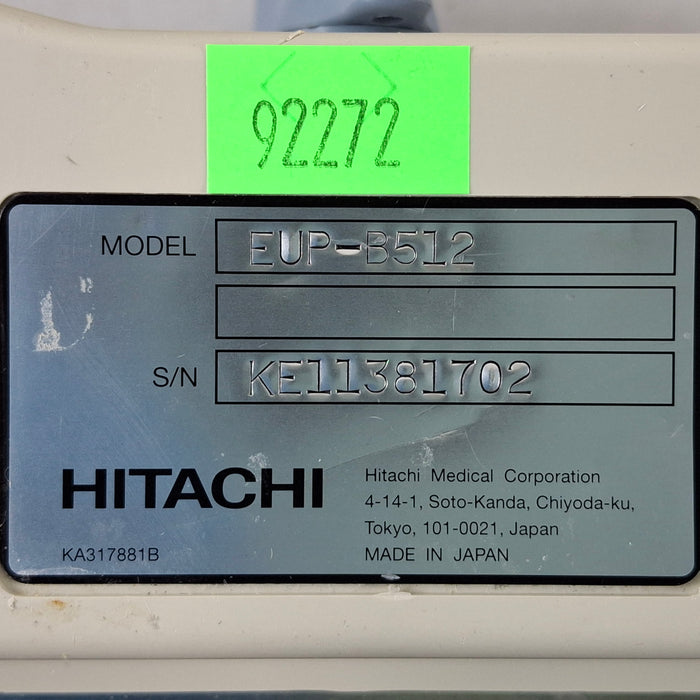 Hitachi EUP-B512 Ultrasound Transducer