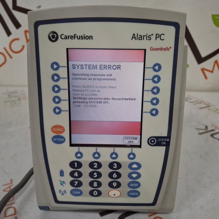 CareFusion Alaris 8015 Small Screen POC Infusion Pump