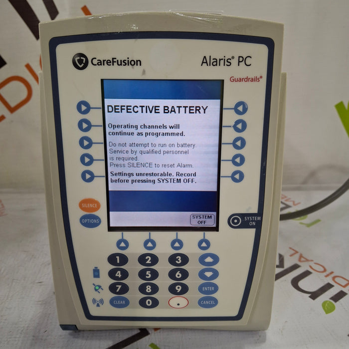 CareFusion Alaris 8015 Small Screen POC Infusion Pump