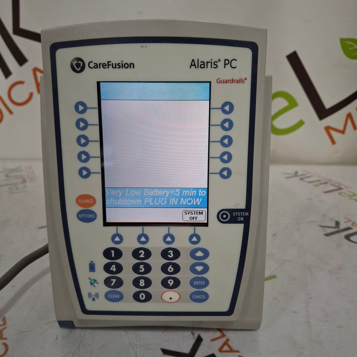 CareFusion Alaris 8015 Small Screen POC Infusion Pump