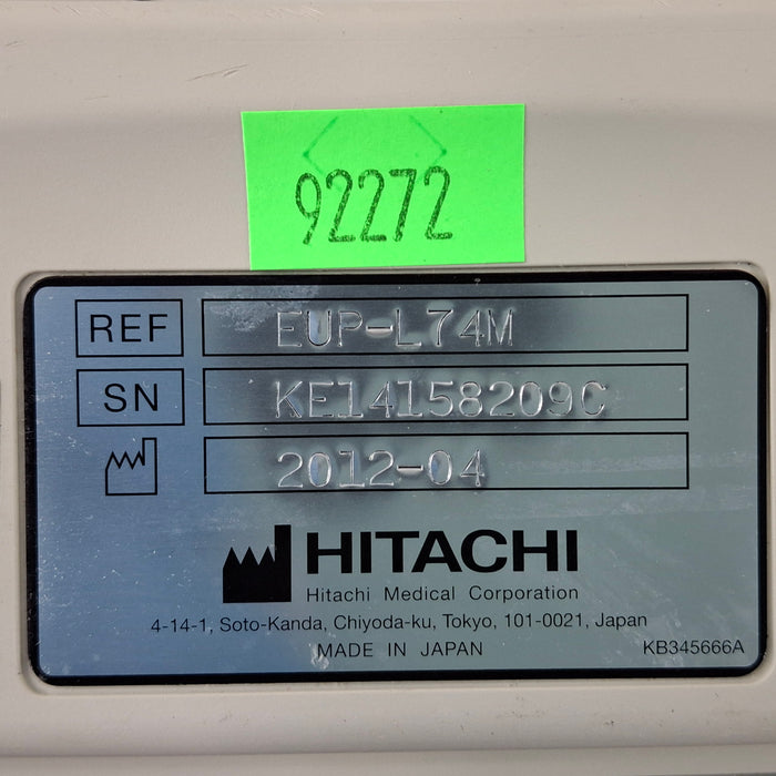 Hitachi EUP-L74M Linear Array Transducer