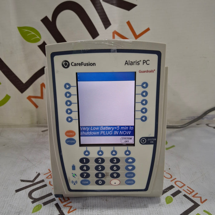 CareFusion Alaris 8015 Small Screen POC Infusion Pump