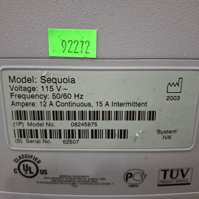 Siemens Sequoia Acuson 512 Ultrasound