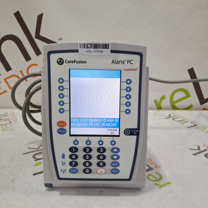 CareFusion Alaris 8015 Small Screen POC Infusion Pump