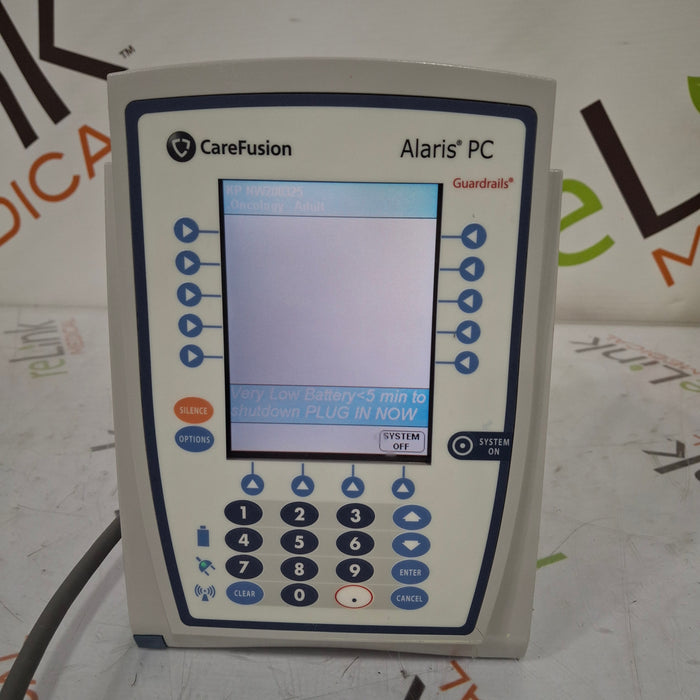 CareFusion Alaris 8015 Small Screen POC Infusion Pump