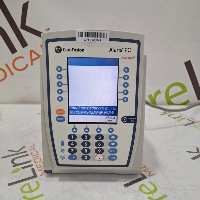 CareFusion Alaris 8015 Small Screen POC Infusion Pump