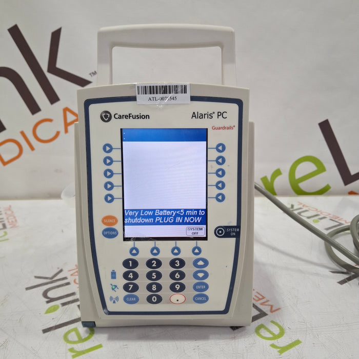 CareFusion Alaris 8015 Small Screen POC Infusion Pump