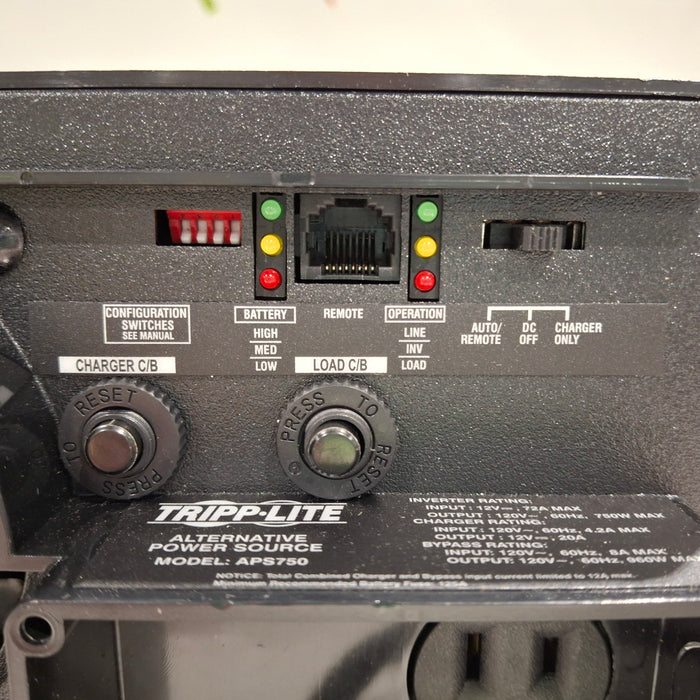 Tripp Lite APS750 Alternative Power Supply