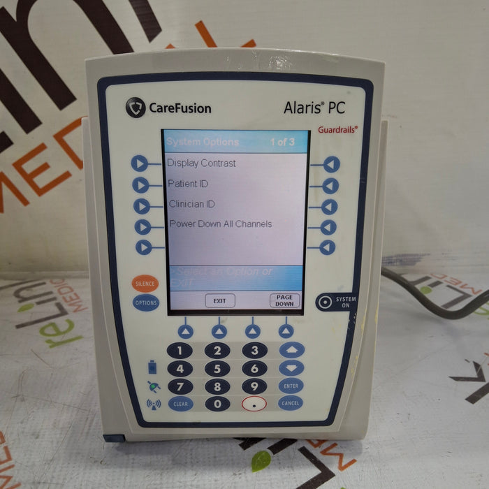 CareFusion Alaris 8015 Small Screen POC Infusion Pump