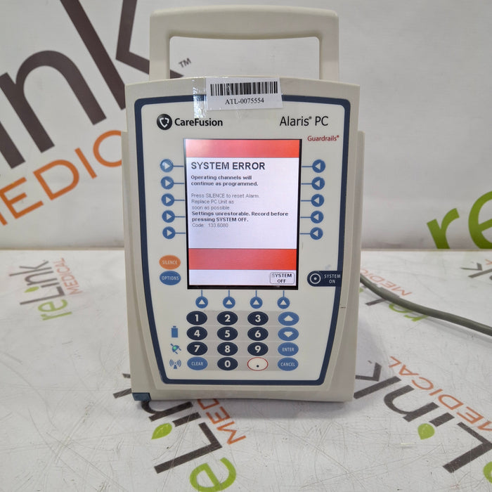 CareFusion Alaris 8015 Small Screen POC Infusion Pump