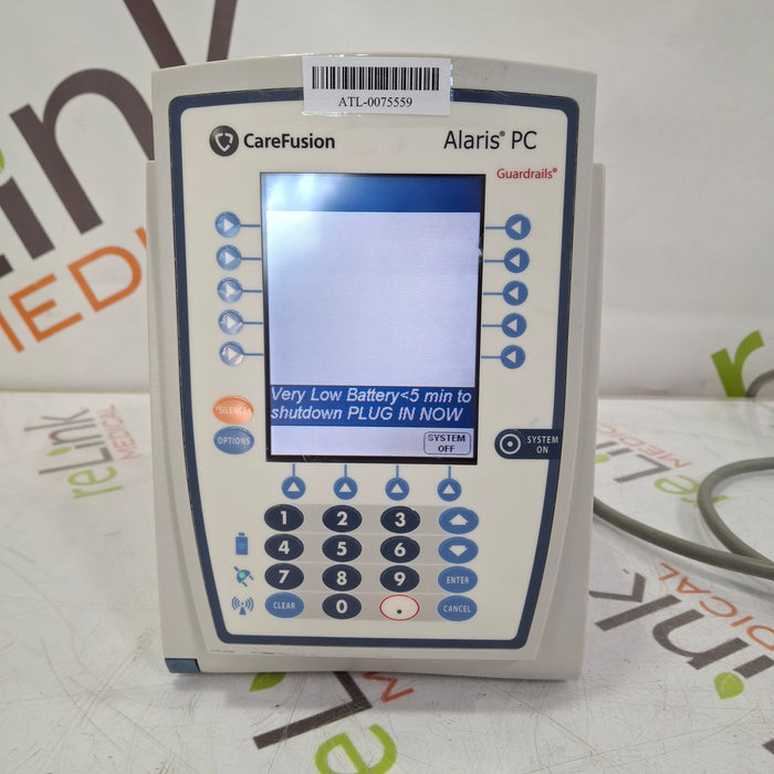 CareFusion Alaris 8015 Small Screen POC Infusion Pump