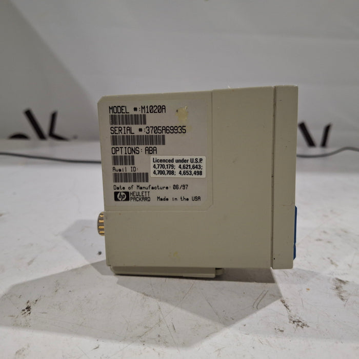 Hewlett Packard M1020A SpO2/PLETH Single Parameter Module