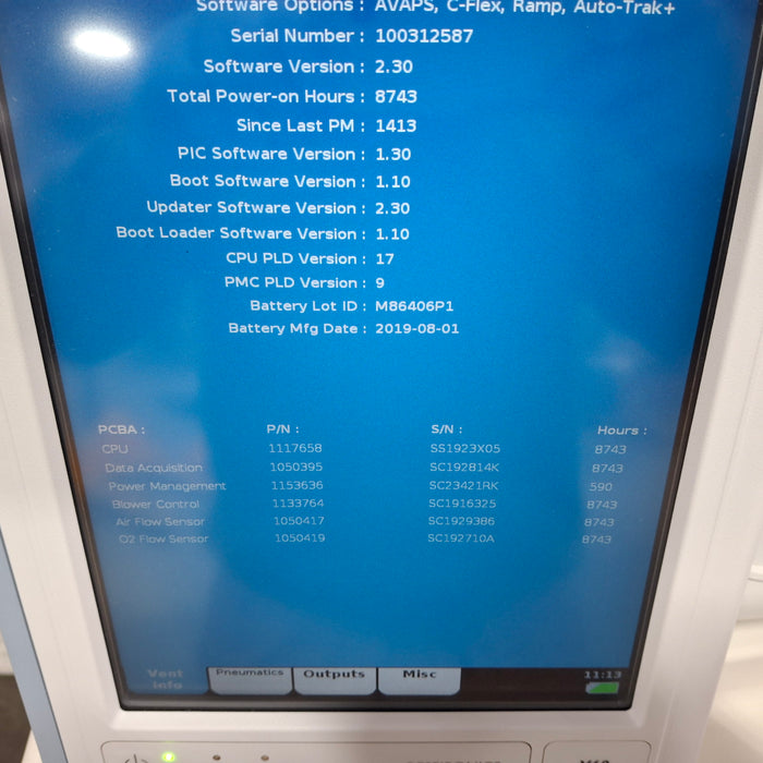 Respironics V60 BiPAP Ventilator