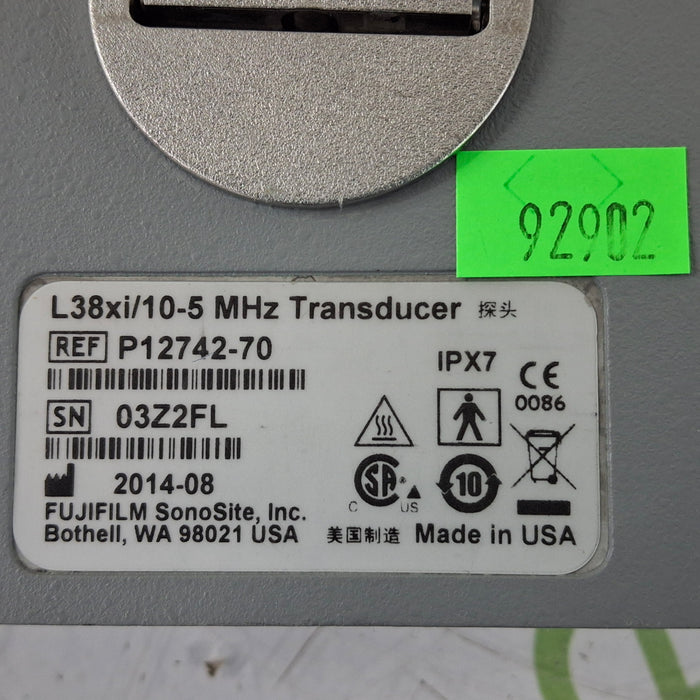 Sonosite L38xi 10-5 MHZ Linear Transducer