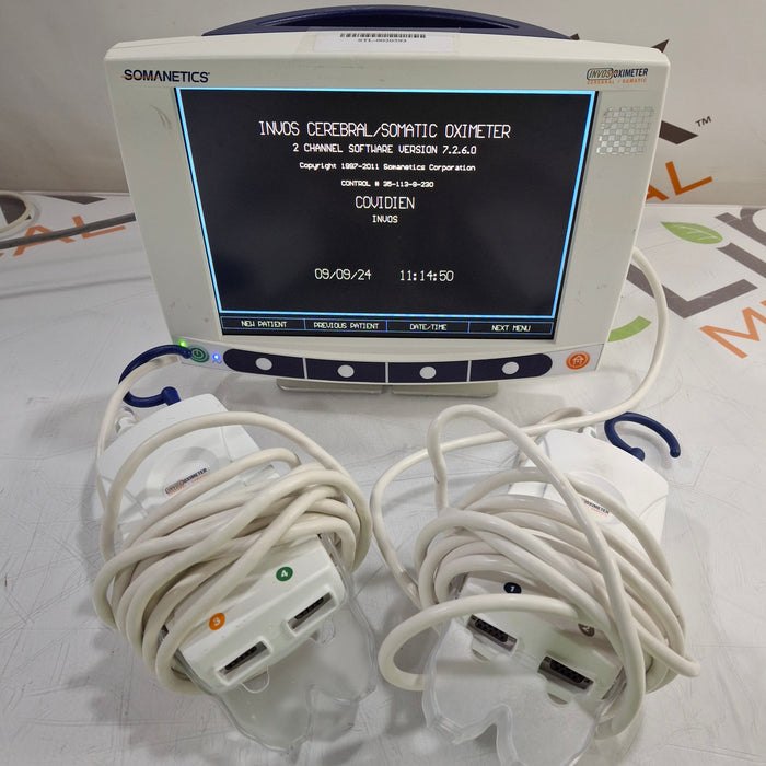 Somanetics Invos 5100C Cerebral Oximeter Monitor