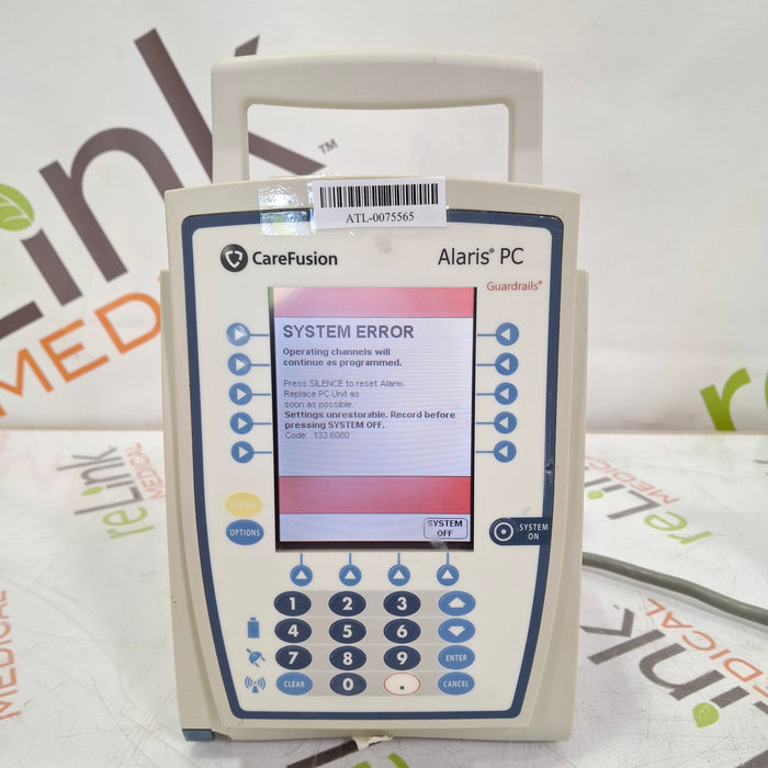 CareFusion Alaris 8015 Small Screen POC Infusion Pump