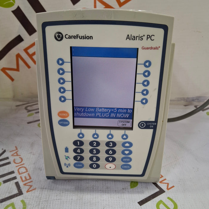 CareFusion Alaris 8015 Small Screen POC Infusion Pump