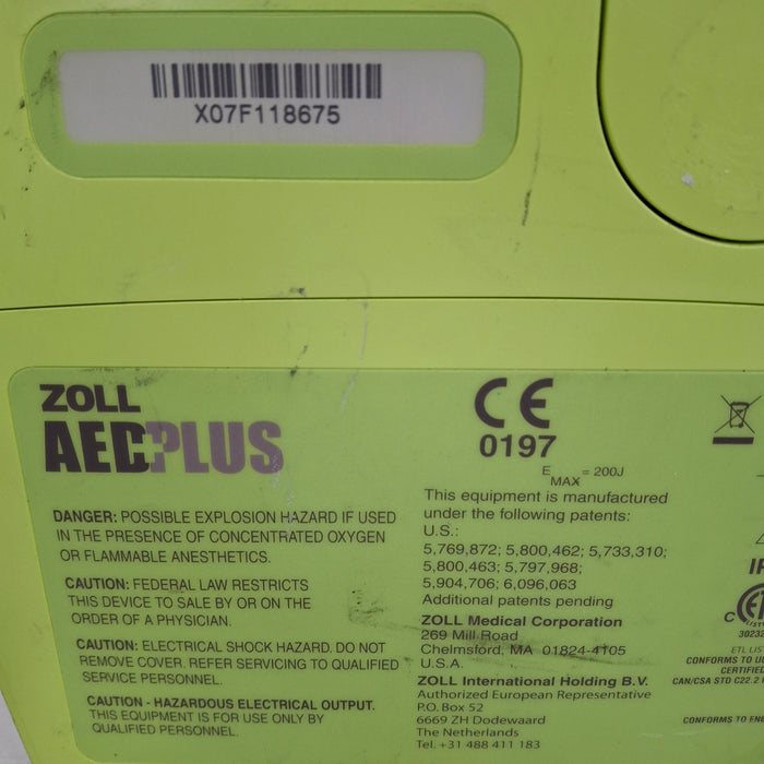 Zoll AED Plus