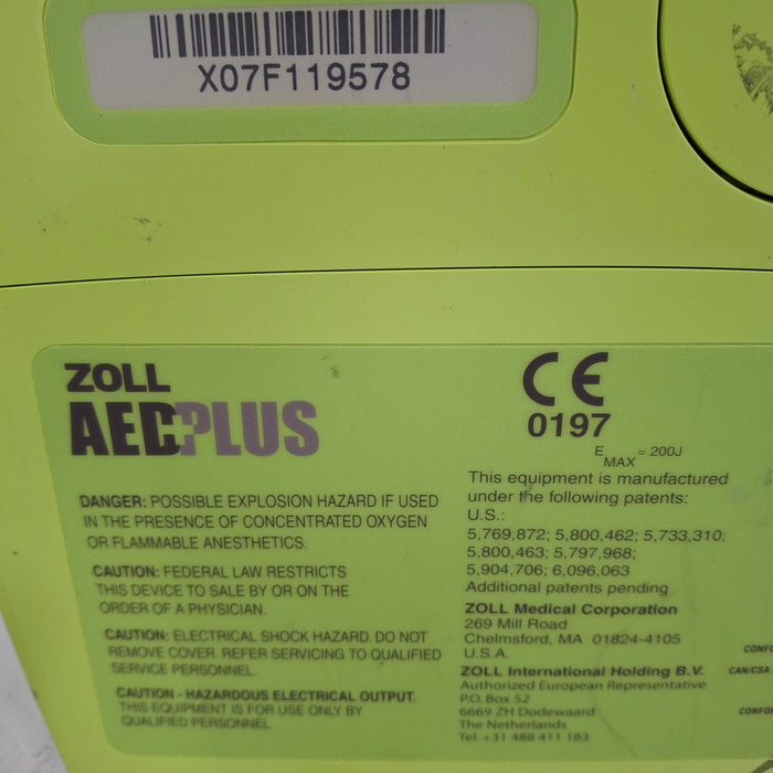 Zoll AED Plus