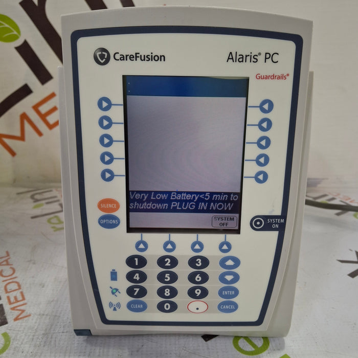 CareFusion Alaris 8015 Small Screen POC Infusion Pump