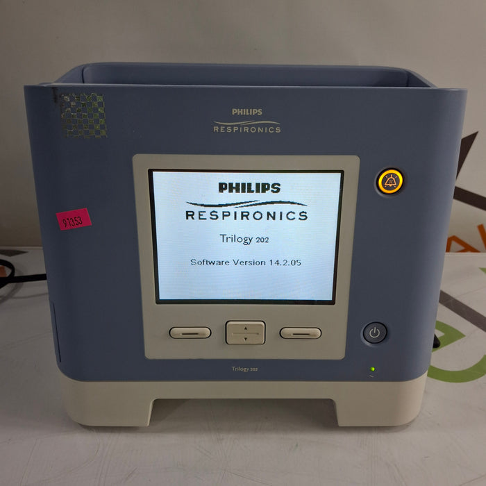 Respironics Trilogy 202 Ventilator