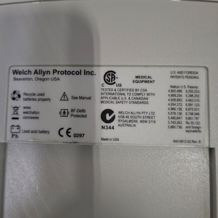 Welch Allyn 300 Series - Nellcor SpO2, Temp Vital Signs Monitor