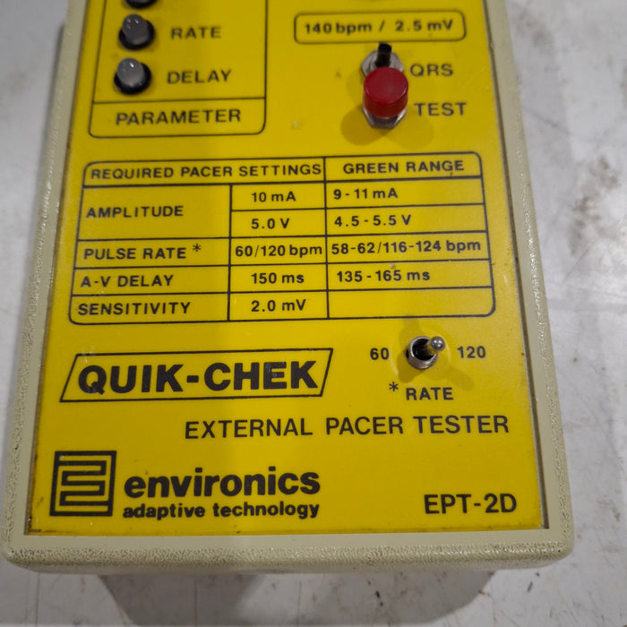 Environics EPT-2D External Pacer Tester