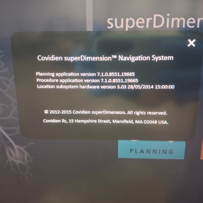 Covidien superDimension Surgical Navigation System