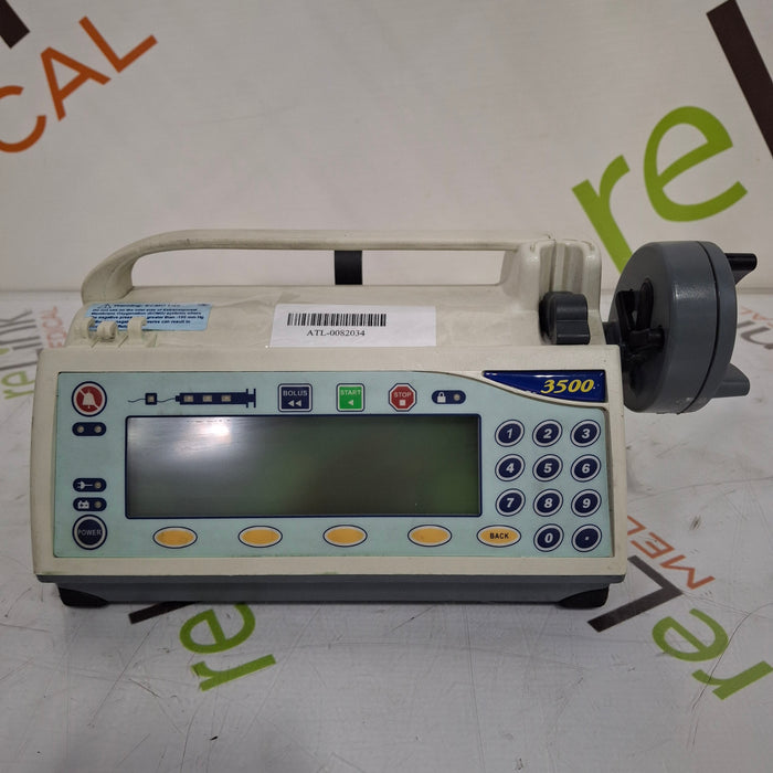 Smiths Medical Medfusion 3500 Syringe Infusion Pump