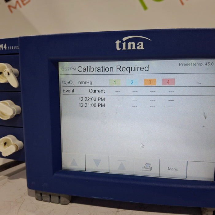 Tina TCM4 Radiometer Blood Gas Analyzer