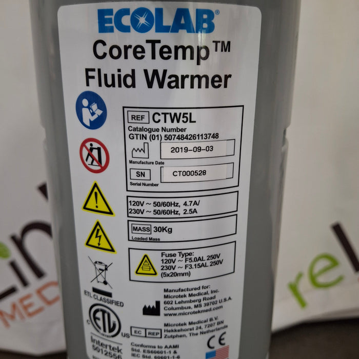 Ecolab CoreTemp Fluid Warmer