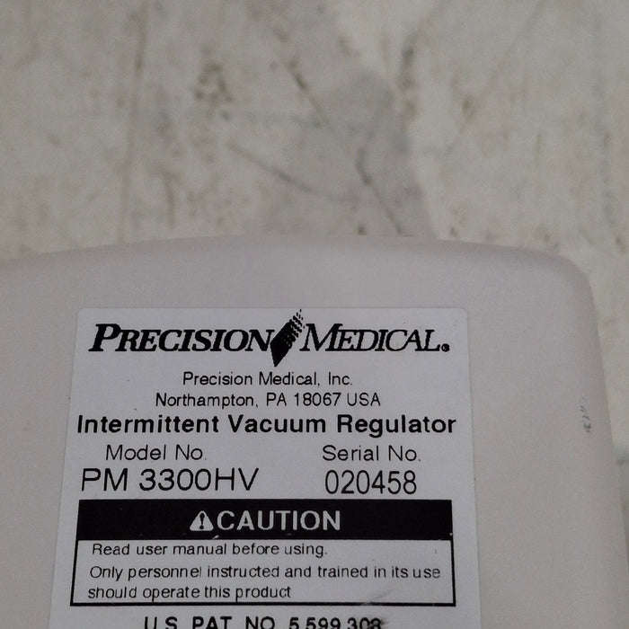 Precision Medical PM3300HV Intermittent Vacuum Regulator