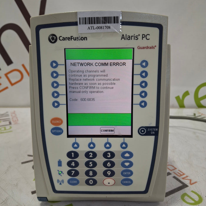 CareFusion Alaris 8015 Small Screen POC Infusion Pump