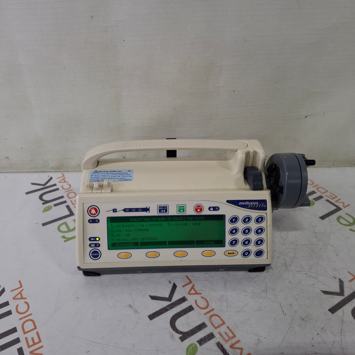 Smiths Medical Medfusion 3010a Syringe Infusion Pump