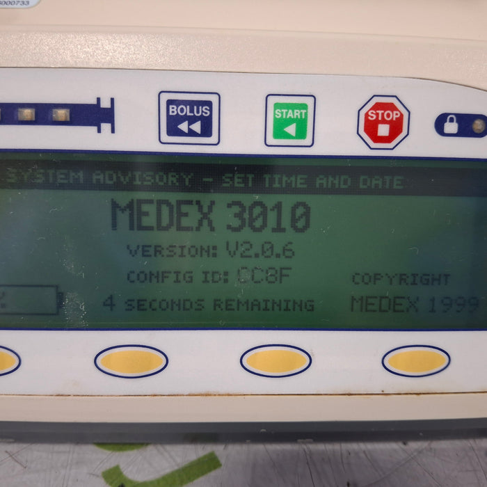 Smiths Medical Medfusion 3010a Syringe Infusion Pump