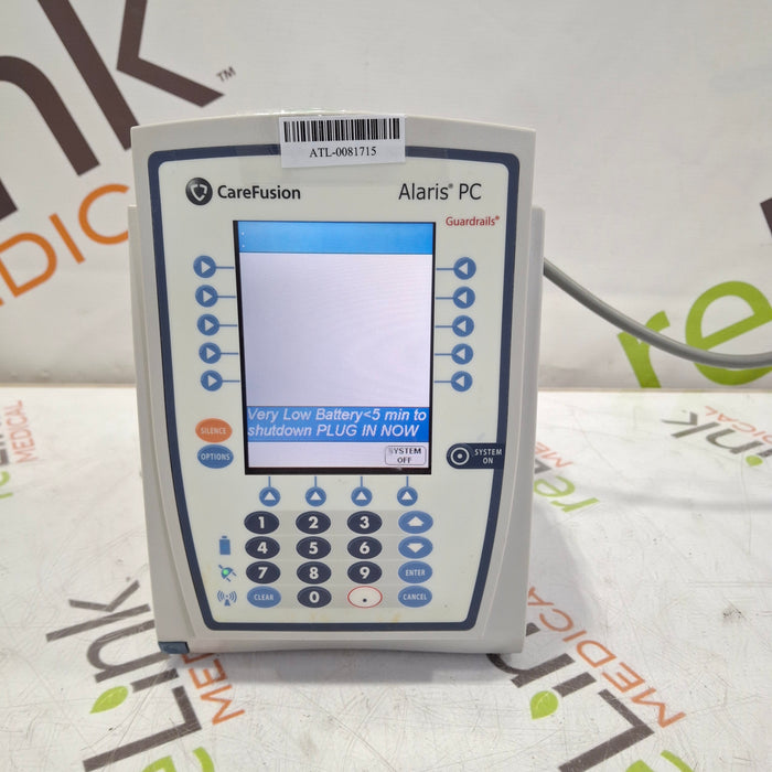 CareFusion Alaris 8015 Small Screen POC Infusion Pump