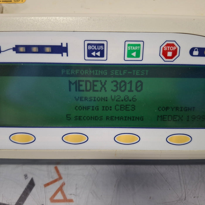 Smiths Medical Medfusion 3010a Syringe Infusion Pump