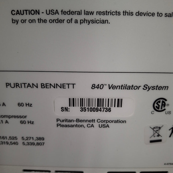 Puritan Bennett 840 Ventilator