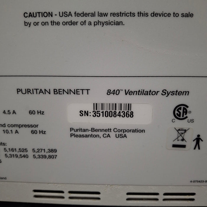 Puritan Bennett 840 Ventilator