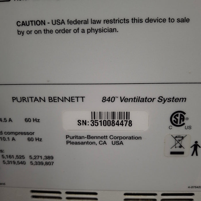 Puritan Bennett 840 Ventilator