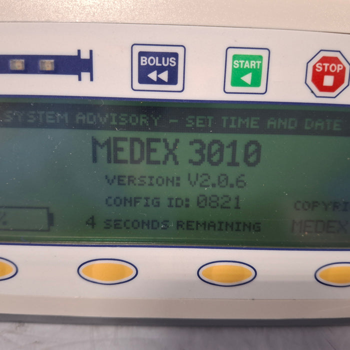 Smiths Medical Medfusion 3010a Syringe Infusion Pump