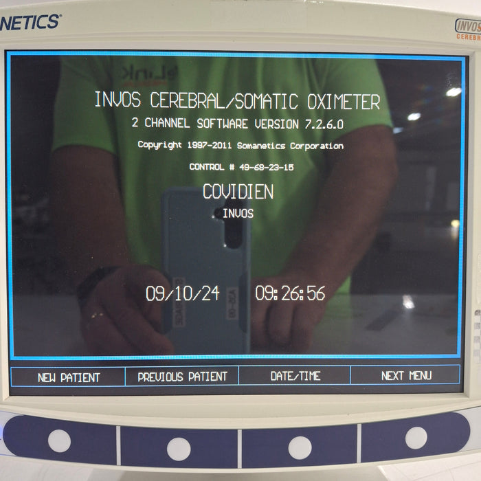 Somanetics Invos 5100C Cerebral Oximeter Monitor