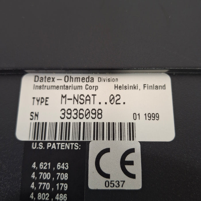 Datex-Ohmeda M-NSAT Nellcor SpO2 Module