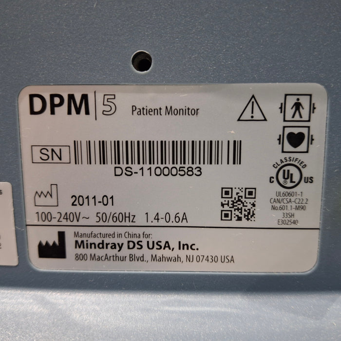 Mindray DPM5 Patient Monitor