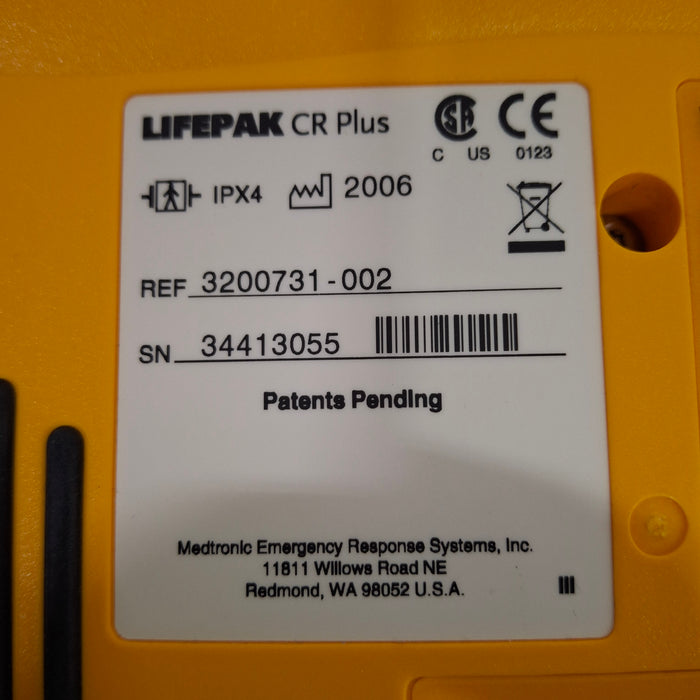 Medtronic LifePak CR Plus Defibrillator