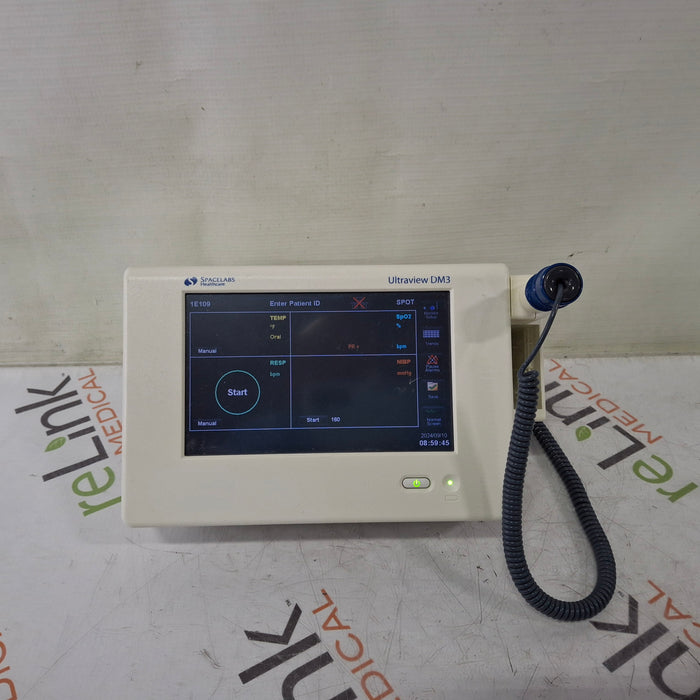 Spacelabs Healthcare Ultraview DM3 Vital Signs Monitor