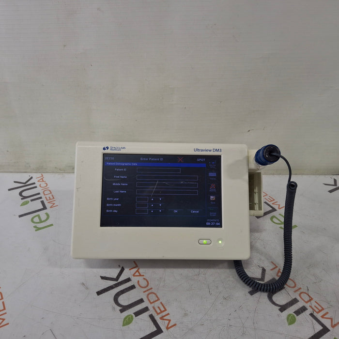 Spacelabs Healthcare Ultraview DM3 Vital Signs Monitor