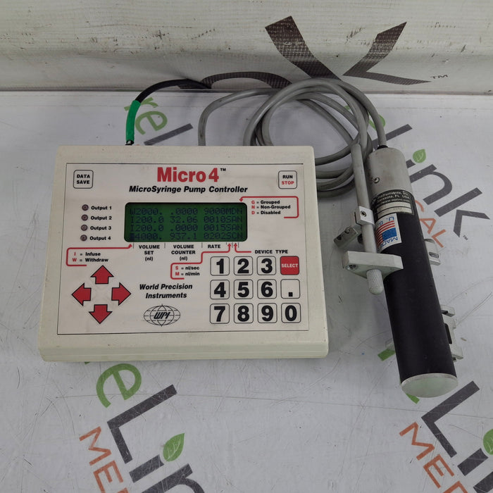 WPI Micro4 MicroSyringe Pump Controller